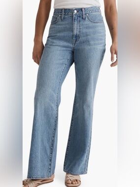 Madewell Women's Light Blue Flared Jeans